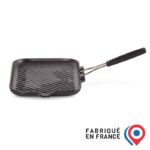 LE CREUSET Bistecchiera Rettangolare con Manico Pieghevole in Silicone  36x20 cm - Erresse Shop