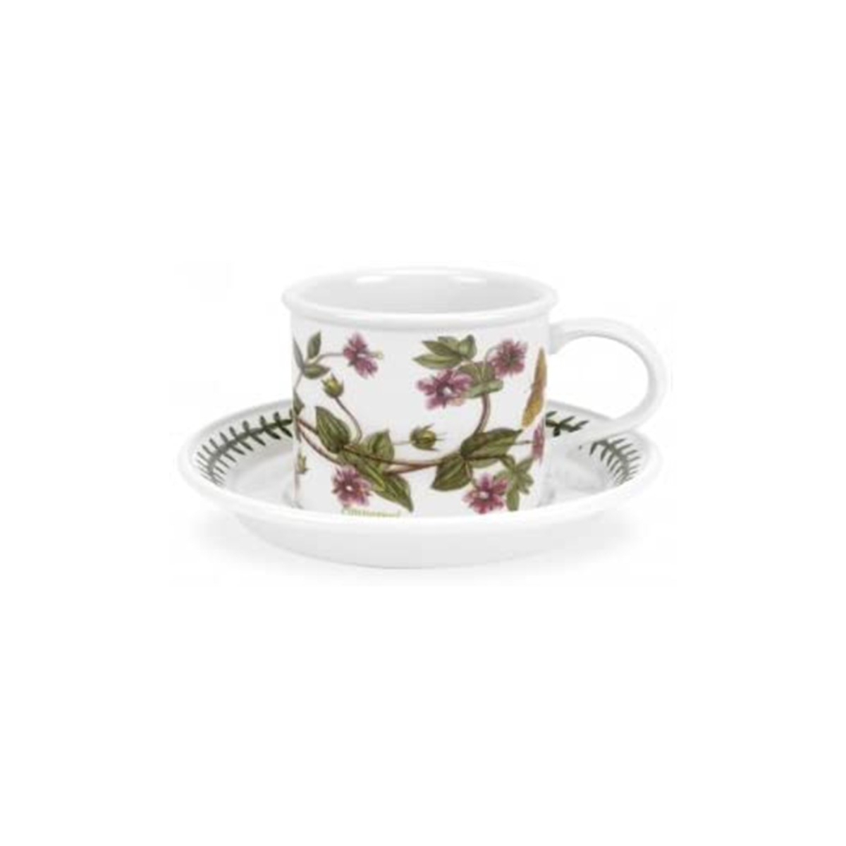 Set 4 Tazzine Da Caffè In Gres Woodland - Mad About Mugs - Tema Bosco Verde E Blu