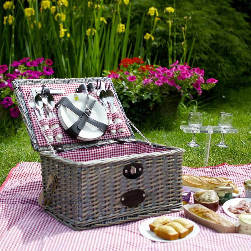 Cestas de picnic para 4 personas – Les Jardins de la Comtesse es