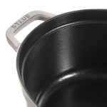 Staub Cocotte En Fonte D Aluminium Grise - Différentes Tailles - Cuisine