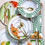 VISTA ALEGRE Amazonia Set of 4 Dessert Plates 22 cm - Erresse Shop