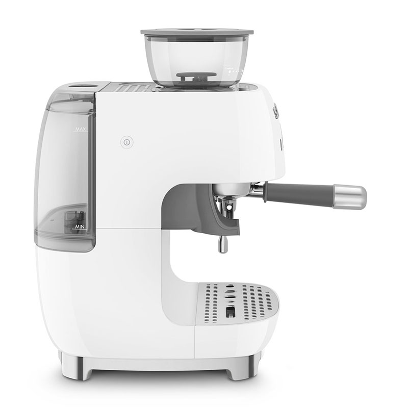 Cafetera con molino Smeg™ Espresso Superautomática color blanco