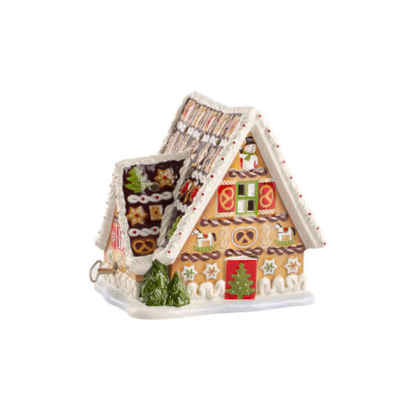 VILLEROY & BOCH Christmas Toys Lebkuchenhaus mit Glockenspiel
