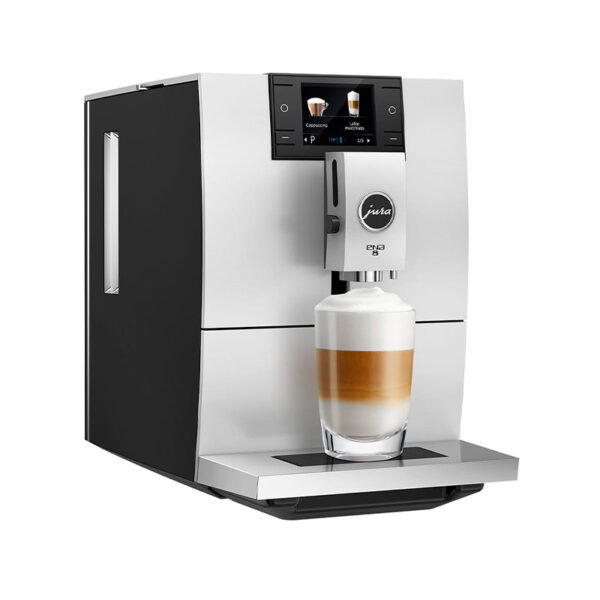 JURA Máquina de café ENA 8 Negro Metropolitano - incluyendo 2 kg de café