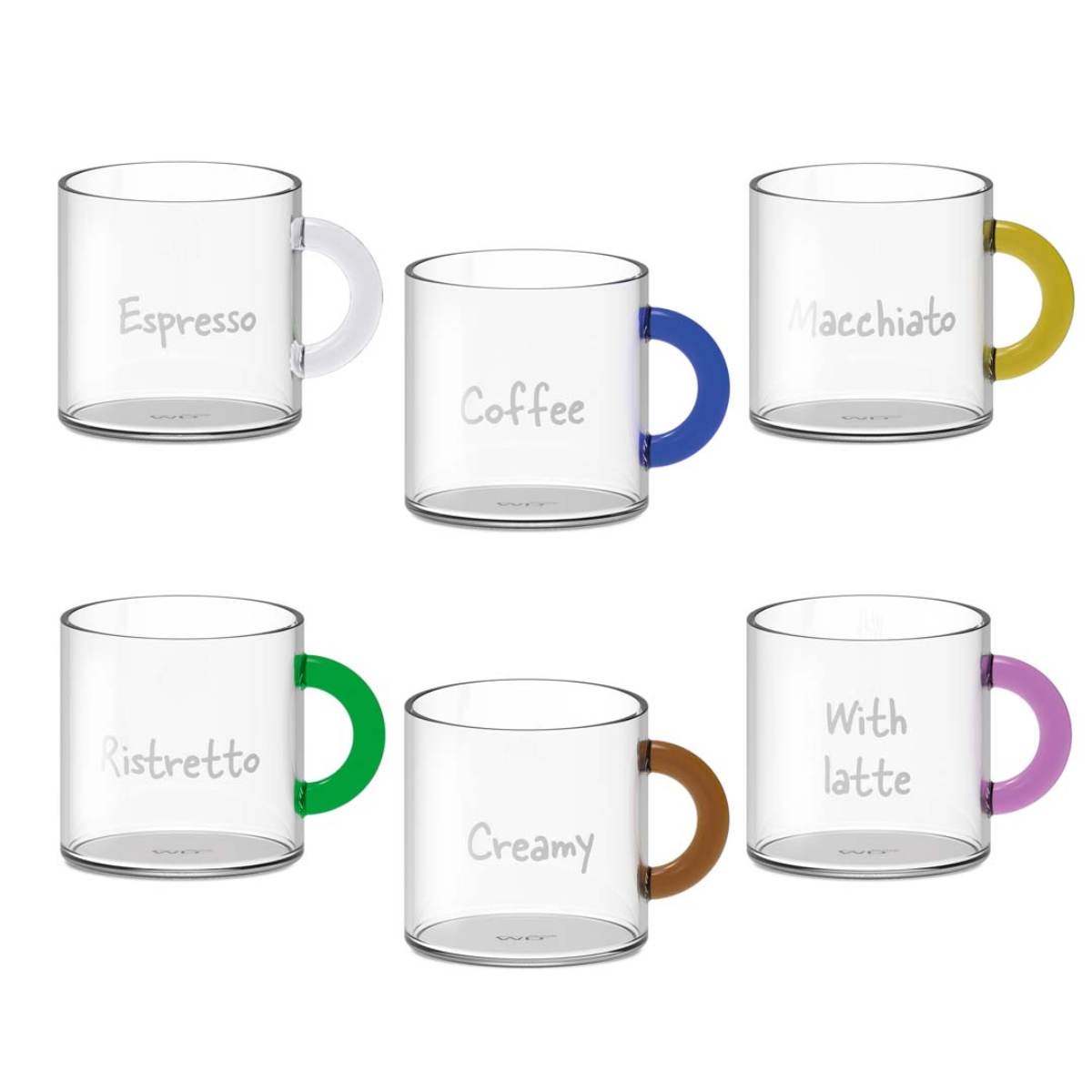 Tazza Da Caffè 'On Wednesdays We Wear' In Ceramica, 325 Ml, Bianca, Stampa Fronte/retro, Microonde E Lavastoviglie.